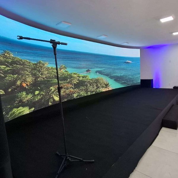 PAINEL DE LED CURVO